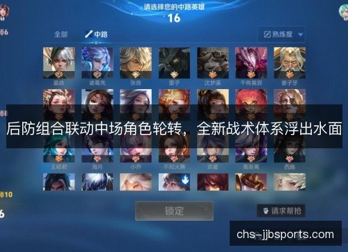 后防组合联动中场角色轮转,全新战术体系浮出水面 后防组合联动中场角色轮转,全新战术体系浮出水面